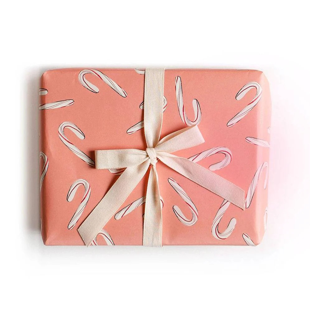 Candy Canes Flat Wrap | Paper Source