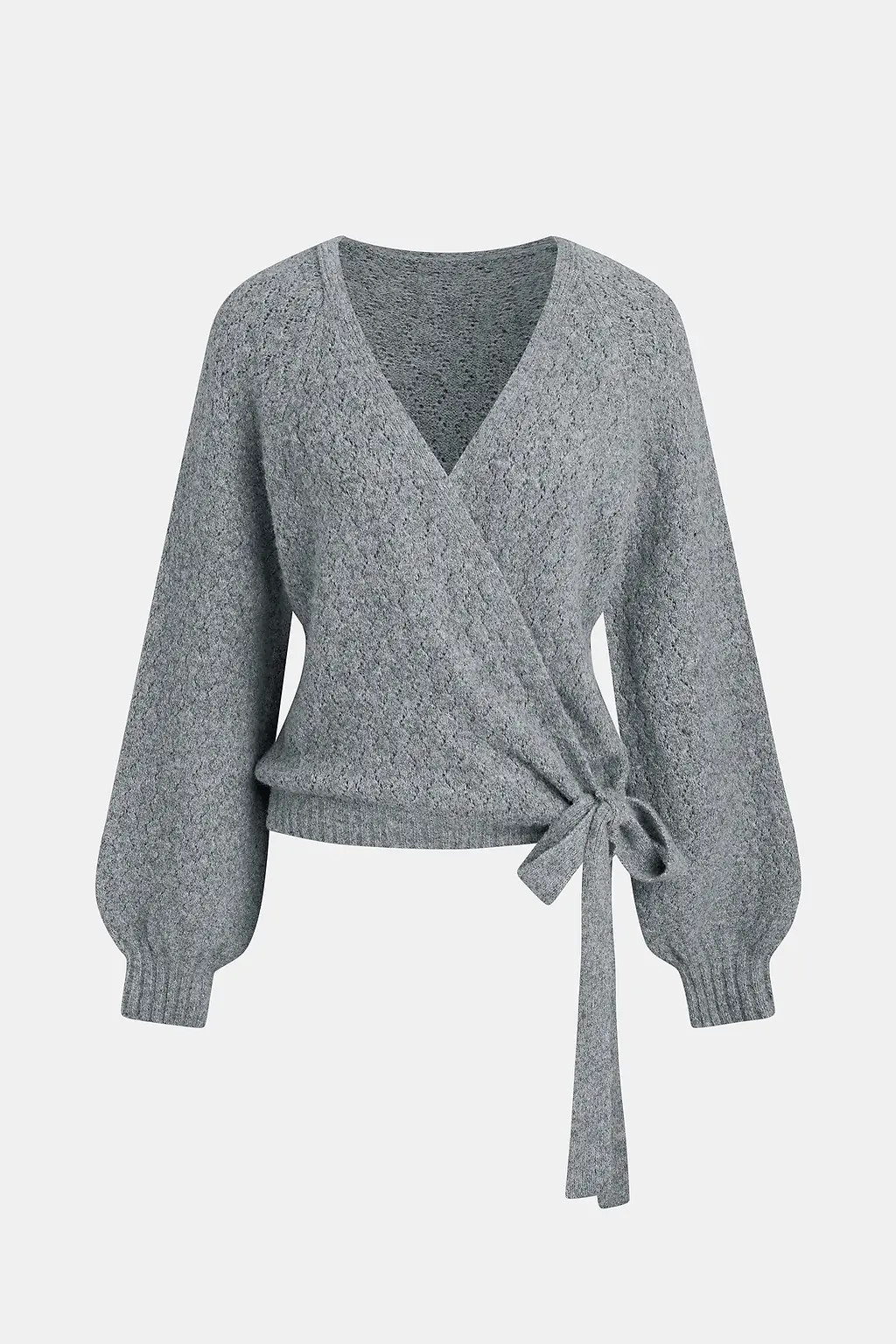 Falling For You Grey Sweater | Cupshe US