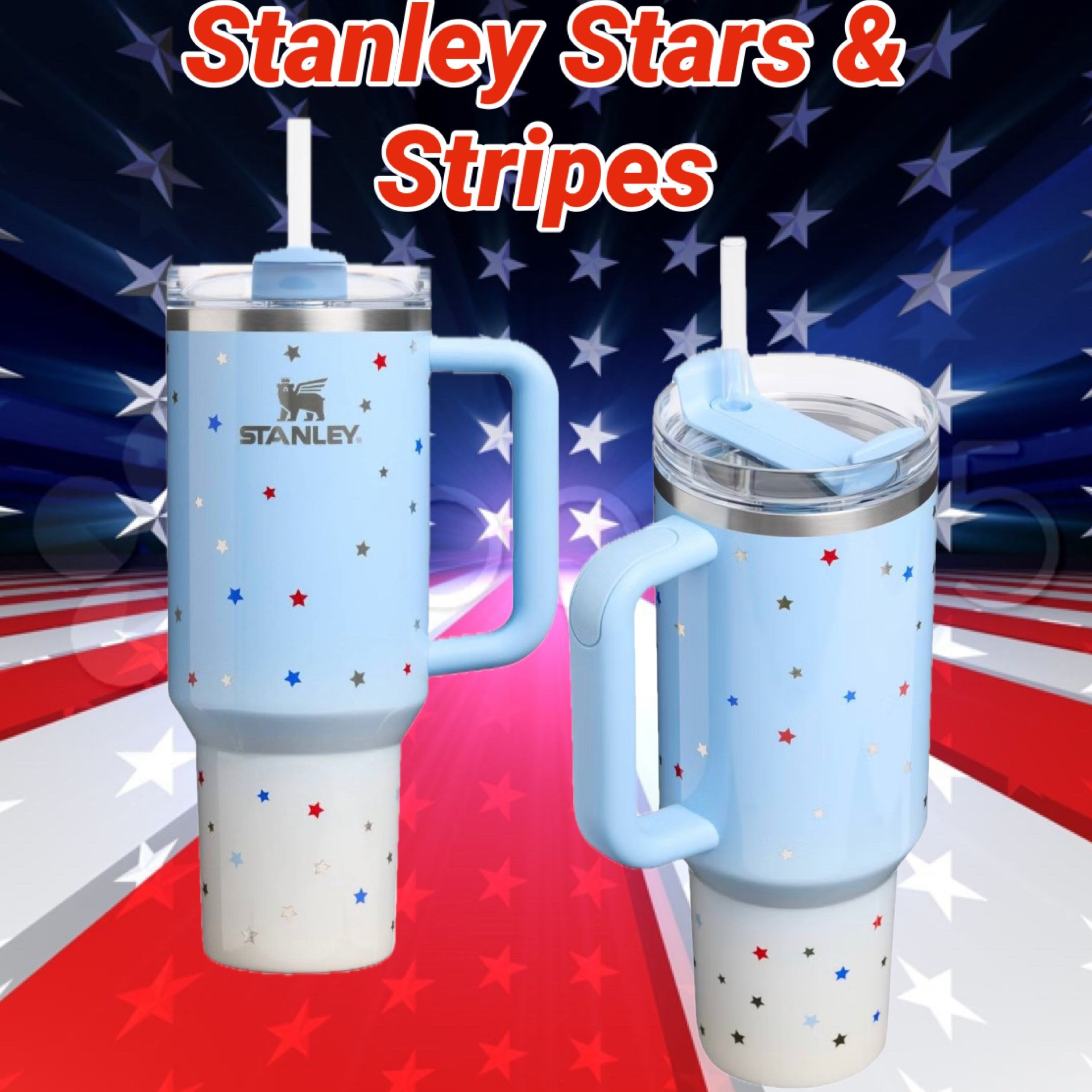 Stanley Stars and Stripes collection just dropped. Ombre Berry Starry Sparkle sold out for shipping. Available for pickup only! #stanley #target

#LTKHome #LTKActive #LTKdayinmylife