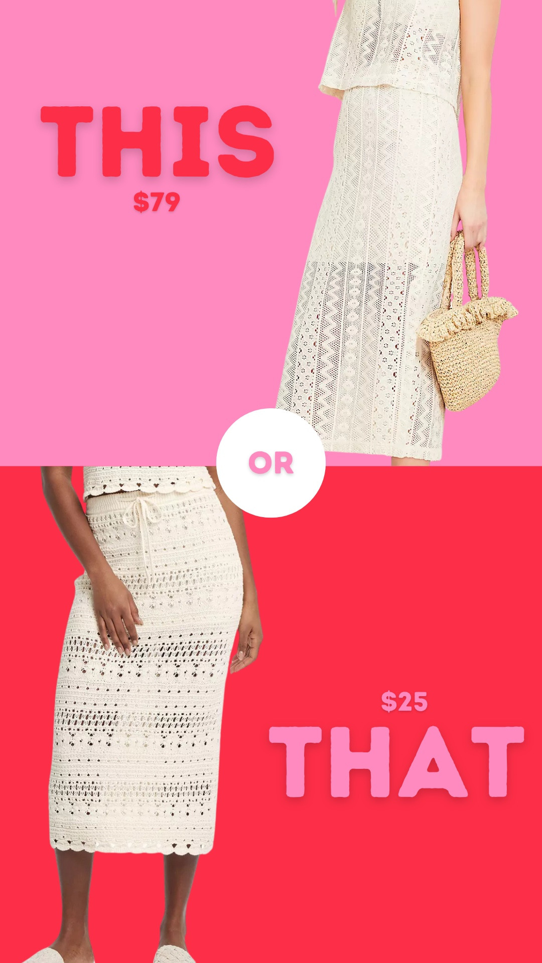 this or that crochet skirt … 

#LTKSeasonal #LTKFindsUnder50 #LTKStyleTip