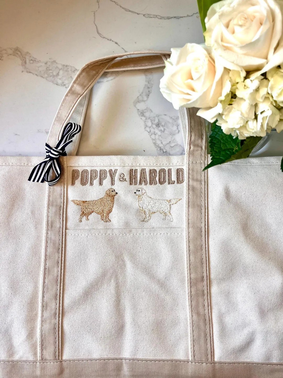 Imagine getting the cutest personalized gift like this!!! 🥺 Plan ahead and get cute custom gifts for your friends and family this holiday season! 

#custom #giftguide #family #friends #birthday #gifts #ideas #holiday #christmas #hostess #parties #bags #dog #dogmom #pets #dogs #embroidered 