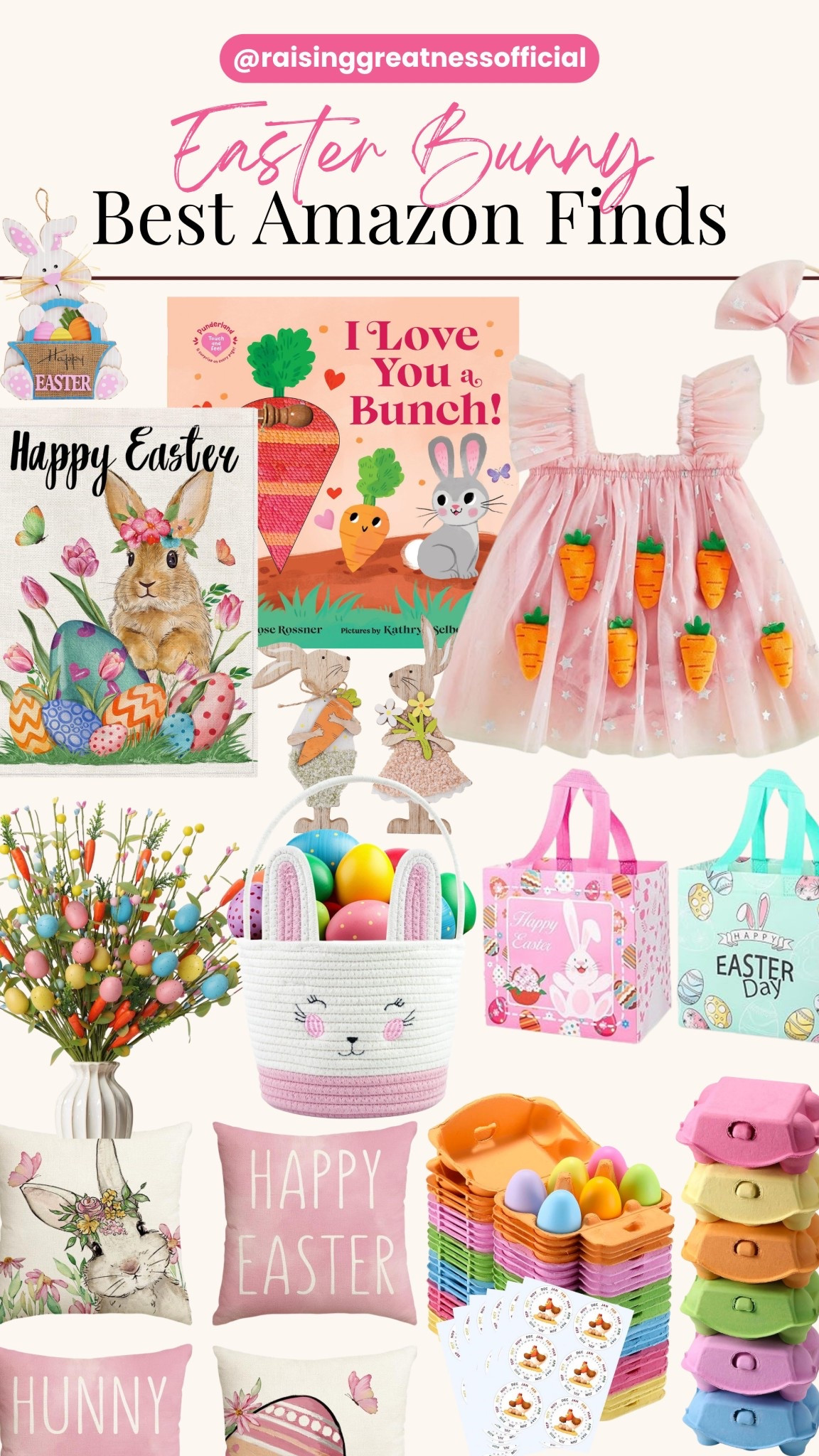 Celebrate Easter with the cutest bunny themed Amazon finds perfect for baskets, decor, and family fun. From adorable bunny toys and festive decorations to Easter basket essentials, these picks help create magical memories and make your Easter celebration extra special.

#EasterBunny #EasterFinds #AmazonFinds #EasterBasket #SpringDecor #HolidayDecor #FamilyTraditions #SeasonalDecor #EasterIdeas #MomLife

#LTKSeasonal #LTKKids #LTKSaleAlert