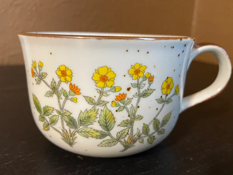 Set of 4 Vintage Takahashi Stoneware Mugs  Speckled Beige - Etsy | Etsy (US)