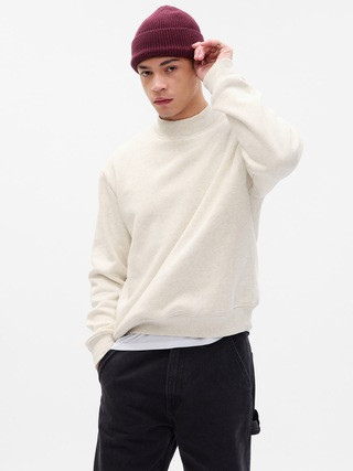 Heavyweight Mockneck Sweatshirt | Gap (US)