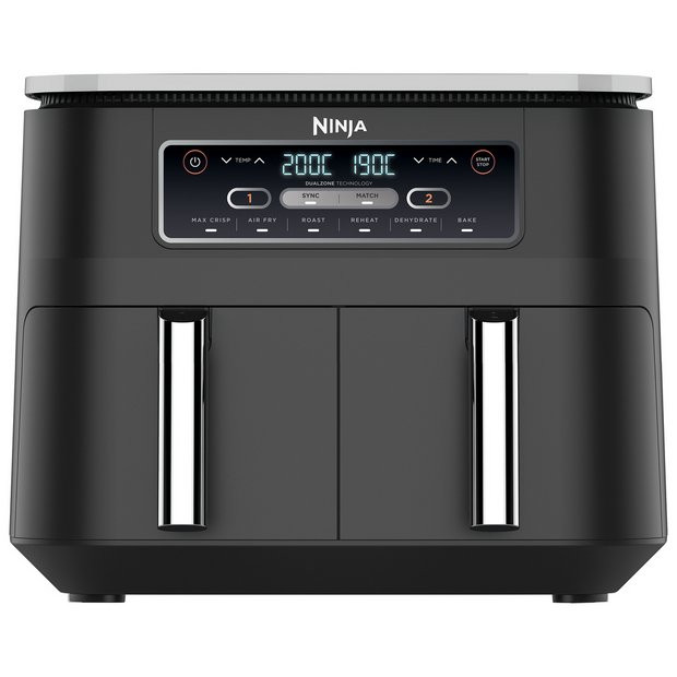 Ninja 7.6L Foodi Dual Zone Air Fryer and Dehydrator AF300UK | argos.co.uk