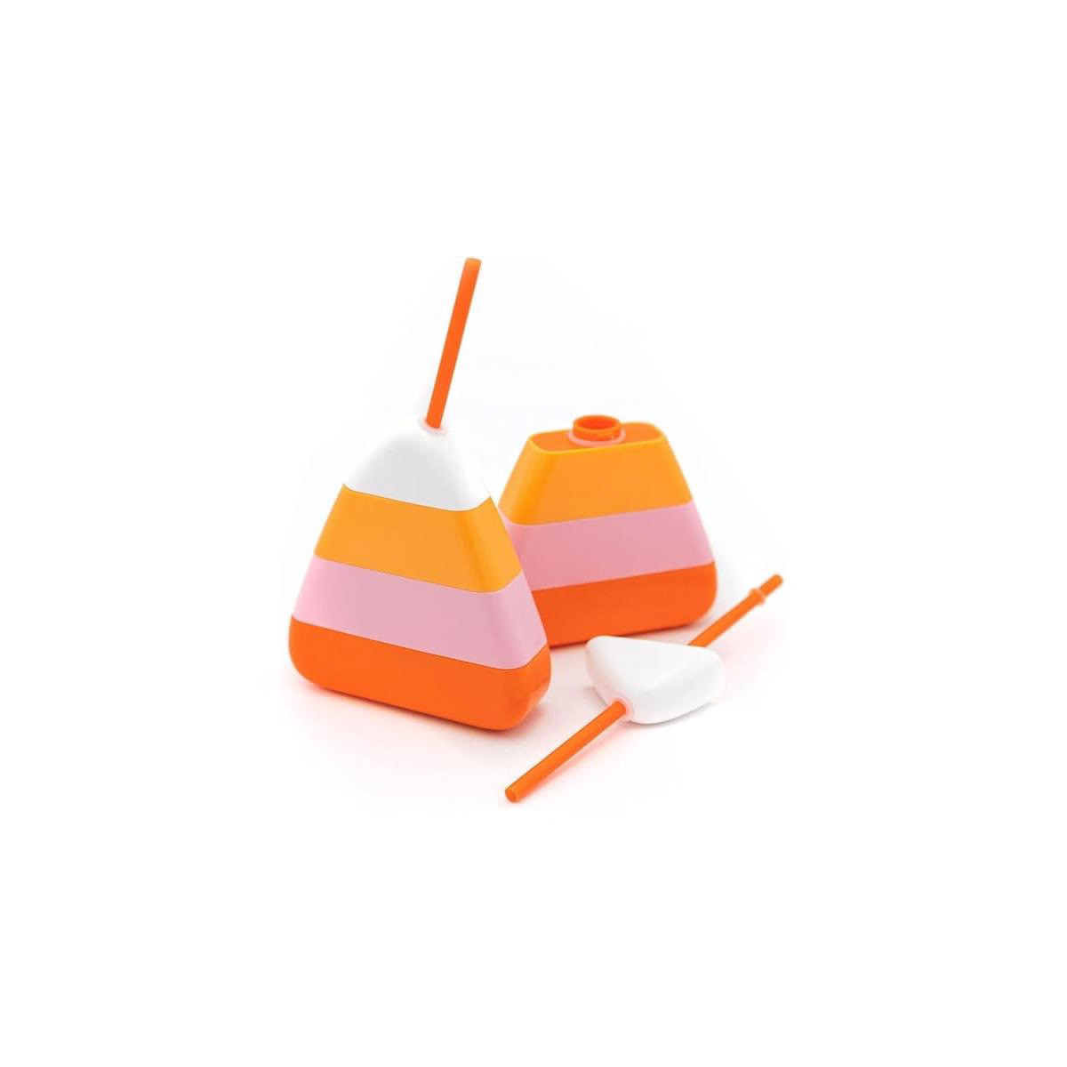 Packed Party Fun Novelty Candy Corn Drink Sipper Bottles Cup, Halloween Decoration for Party 14 o... | Target