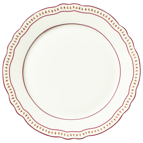Adam Lippes Four Coquille Starter/Side Plates - White | OKA Direct (UK)