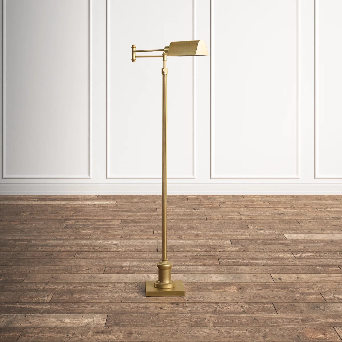 Helena 65'' Gold Task Floor Lamp | Wayfair North America