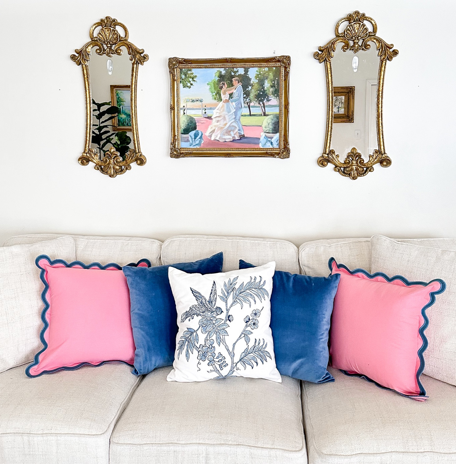 Amazon grandmillennial scallop pillow covers perfect for any space living room or nursery 

#LTKfindsunder50 #LTKSeasonal #LTKhome