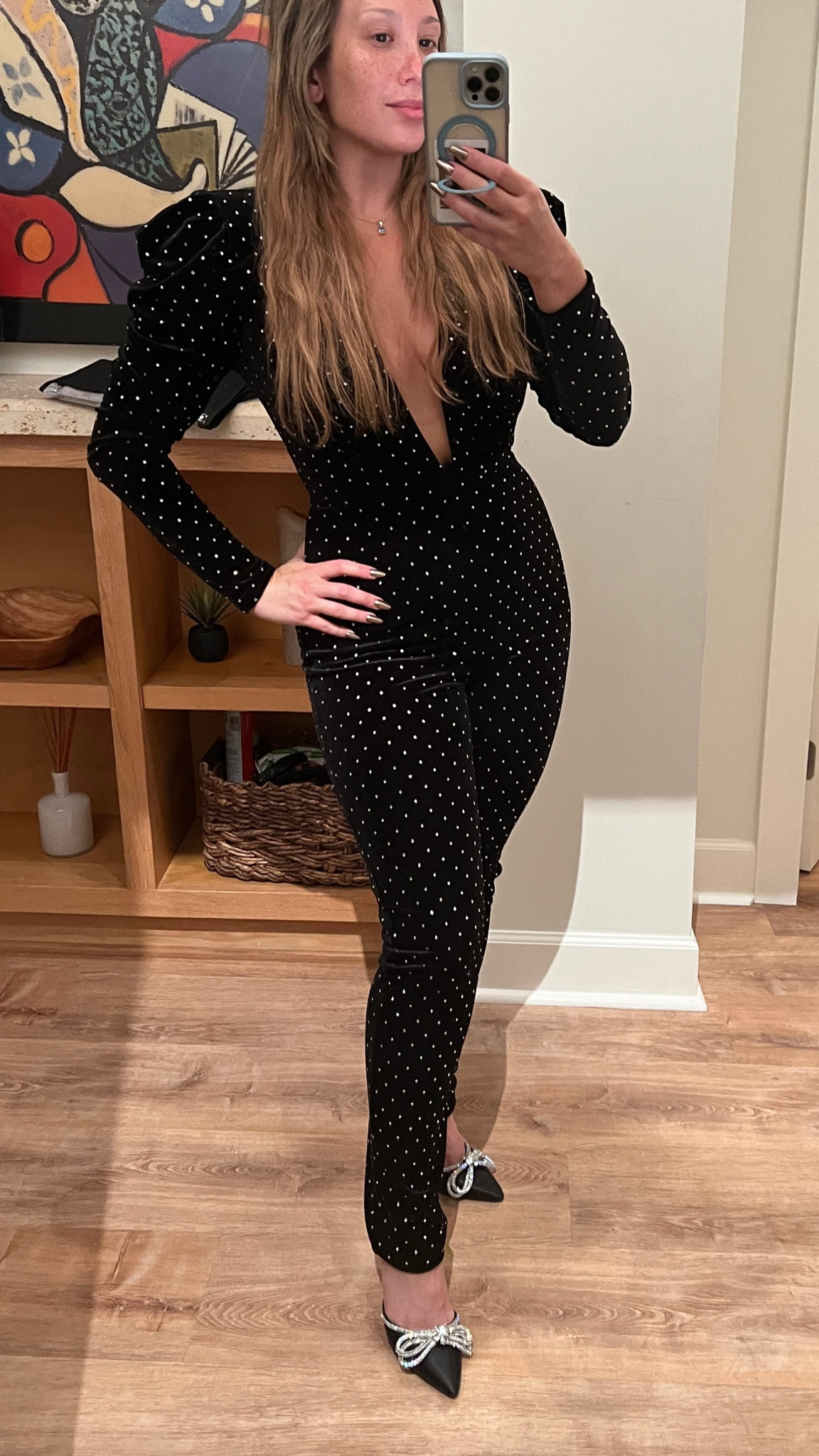 Loving my Michael Costello x Revolve velvet holiday jumpsuit! What’s even better though are my pumps from Amazon! Yes , you heard me, AMAZON! And to top it off they’re actually quite comfortable and they have these exact shoes and style in so many different colors. Comment below and let me know your thoughts! 

#LTKSeasonal #LTKHoliday #LTKparties
