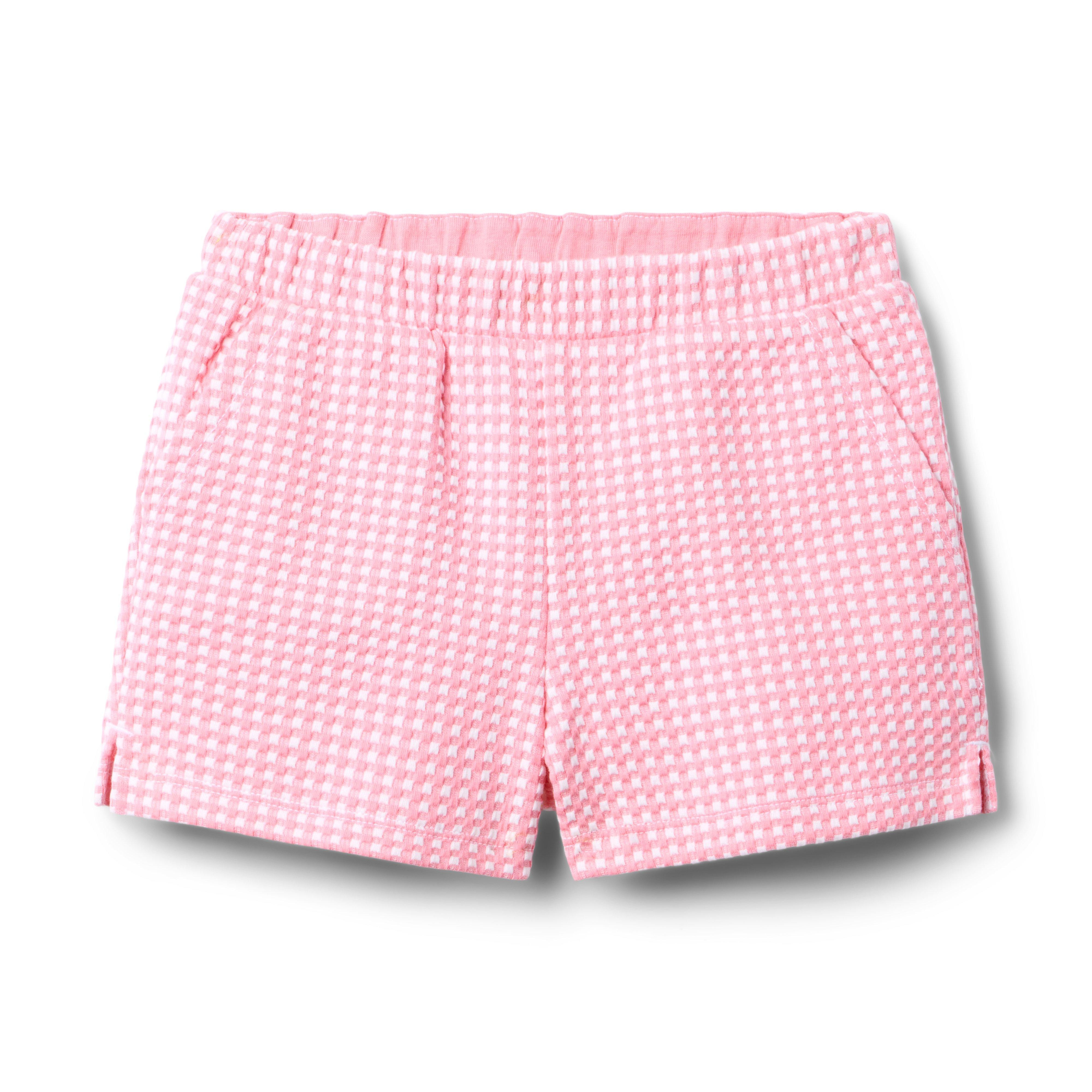 Janie and Jack | Gingham Short - Pink / 2T | Janie and Jack
