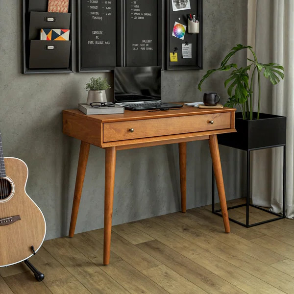 Ashlie Solid Wood Writing Desk | Wayfair North America