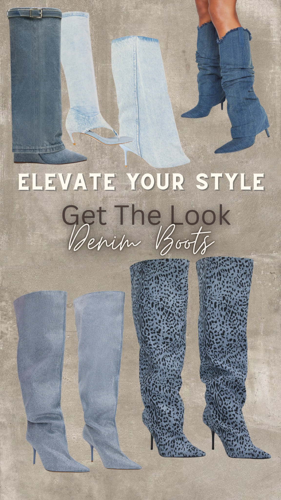 The best denim boots 

#LTKShoeCrush #LTKStyleTip