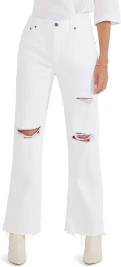 ÉTICA Amis Relaxed Raw Hem Mid Rise Bootcut Jeans | Nordstrom | Nordstrom