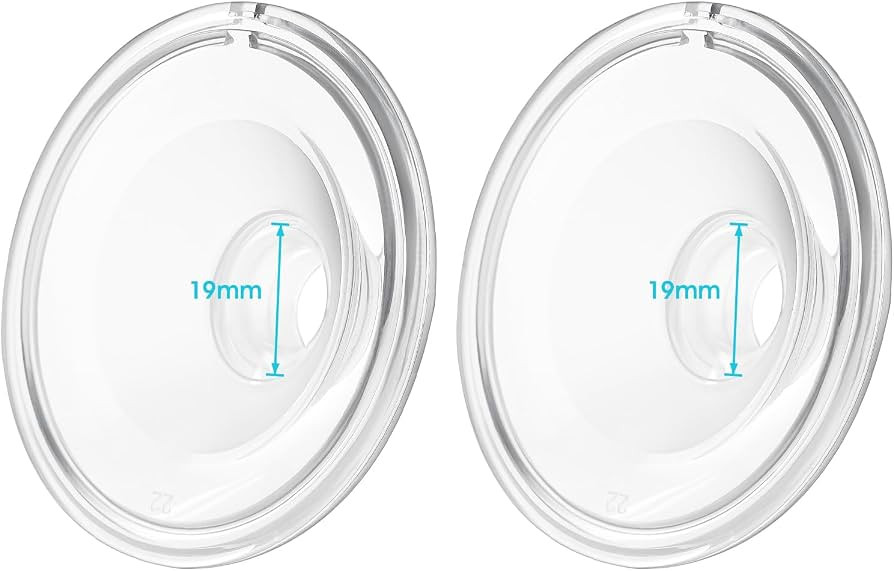 Silicone 19mm Flange Compatible with Momcozy/Tsrete/Kmaier Wearable Breast pump,Shield/19mm Flang... | Amazon (US)