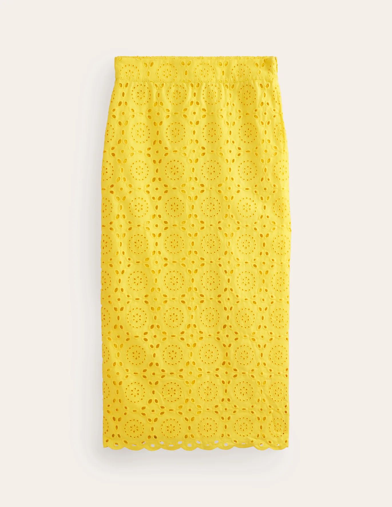 Broderie Column Skirt | Boden (US)