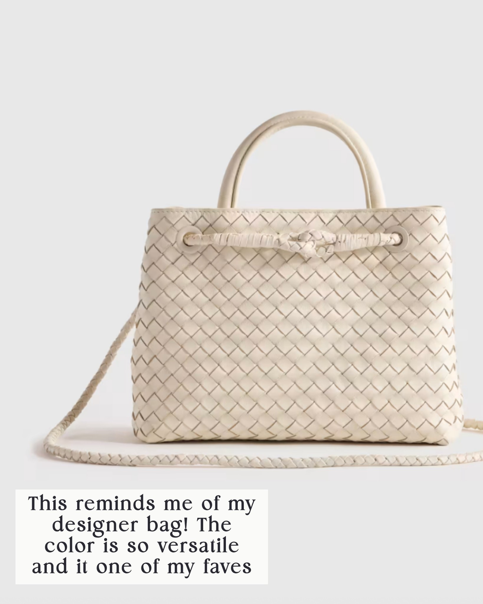 This reminds me of one of my designer bags! The color is so versatile and I highly recommend this one. 🤍

#LTKmomlife #LTKOver40 #LTKSeasonal