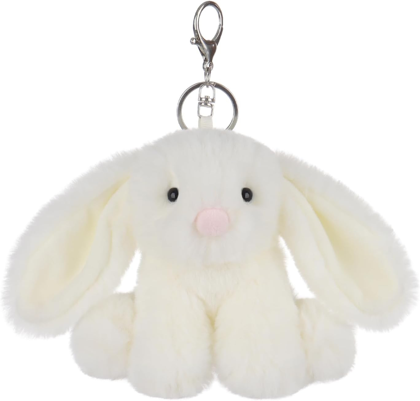 Apricot Lamb Cute Toys Plush Cream Bunny Rabbit Stuffed Animal Soft Keychain for Kids Bag, Purse,... | Amazon (US)