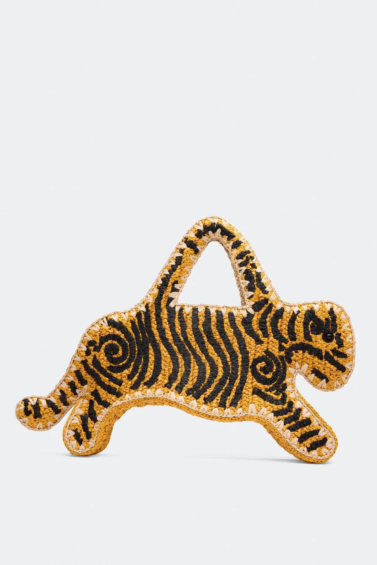 Tiger Bag In Orange/Black | Simon Miller