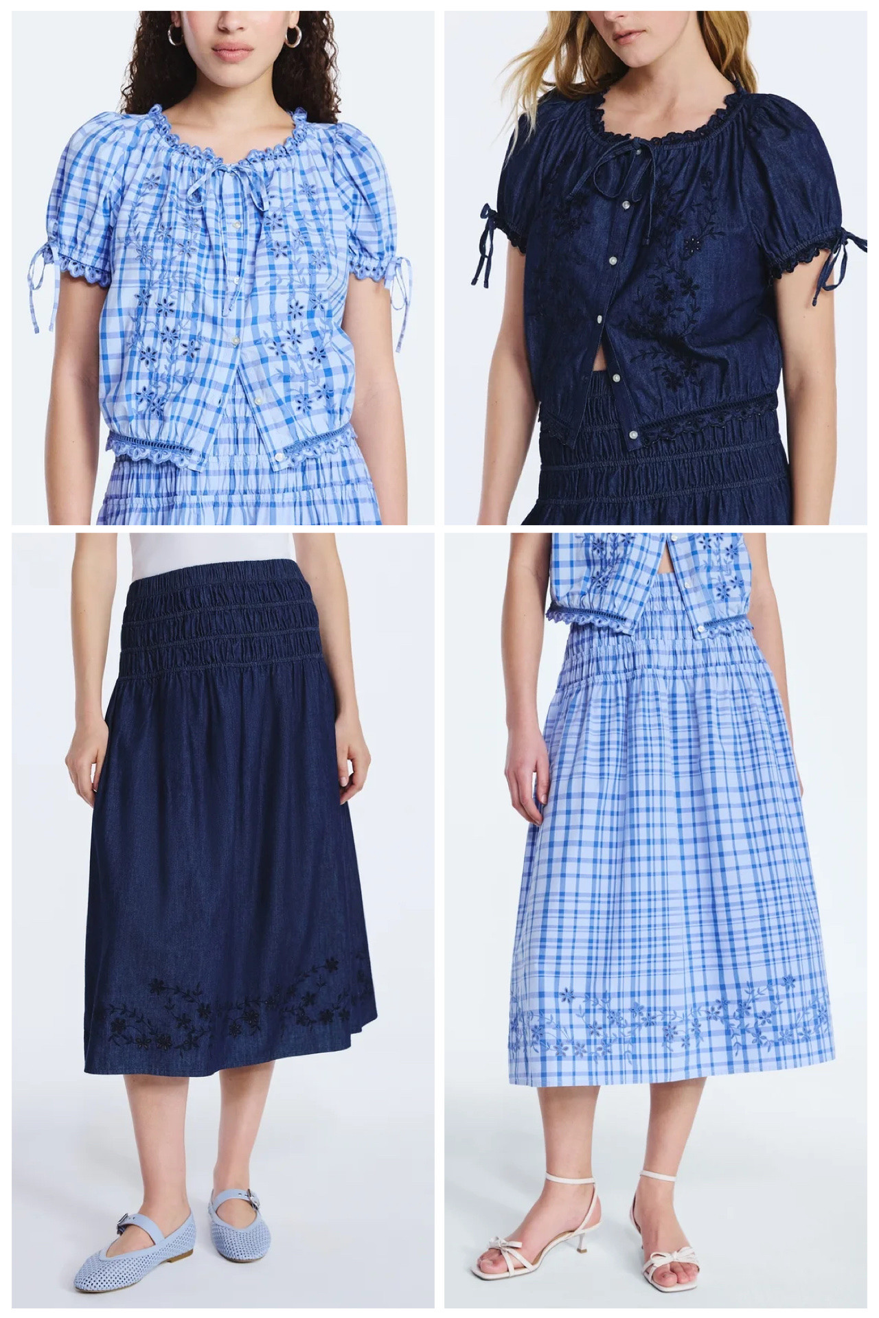 Walmart new arrival, eyelet top and midi skirt 

#LTKootd #LTKgrwm