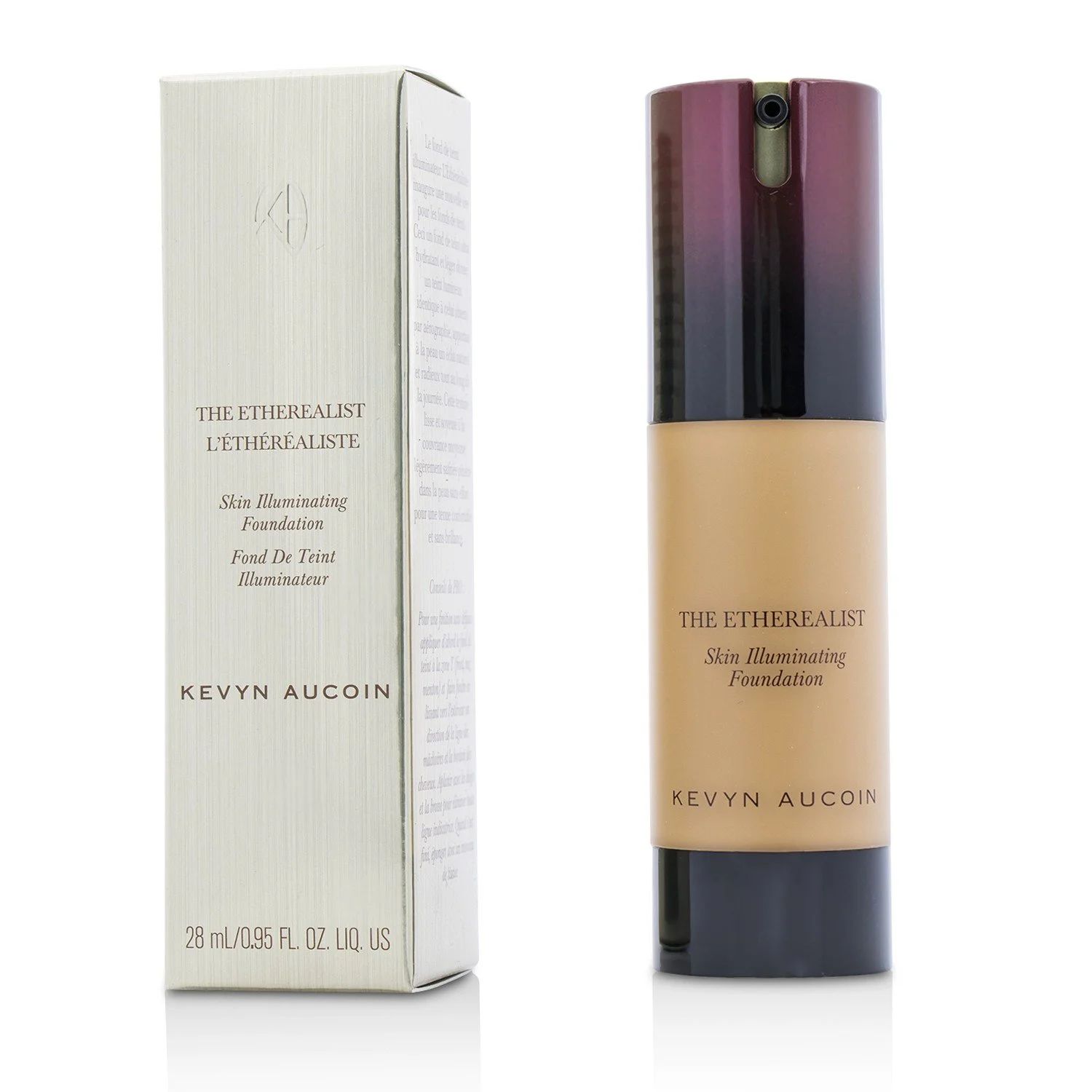 KEVYN AUCOIN The Etherealist Skin Illuminating Foundation MEDIUM EF10 0.95oz - Imperfect Box | Walmart (US)