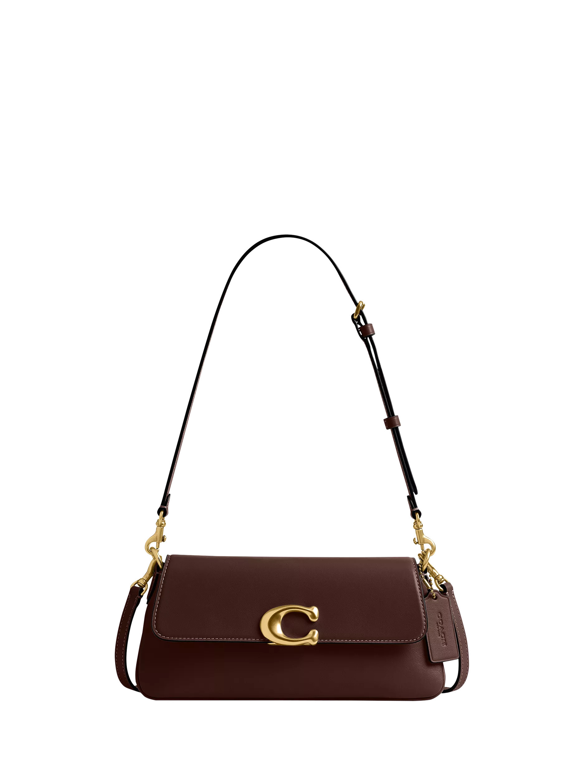 Coach Jet Leather Shoulder Bag | John Lewis (UK)