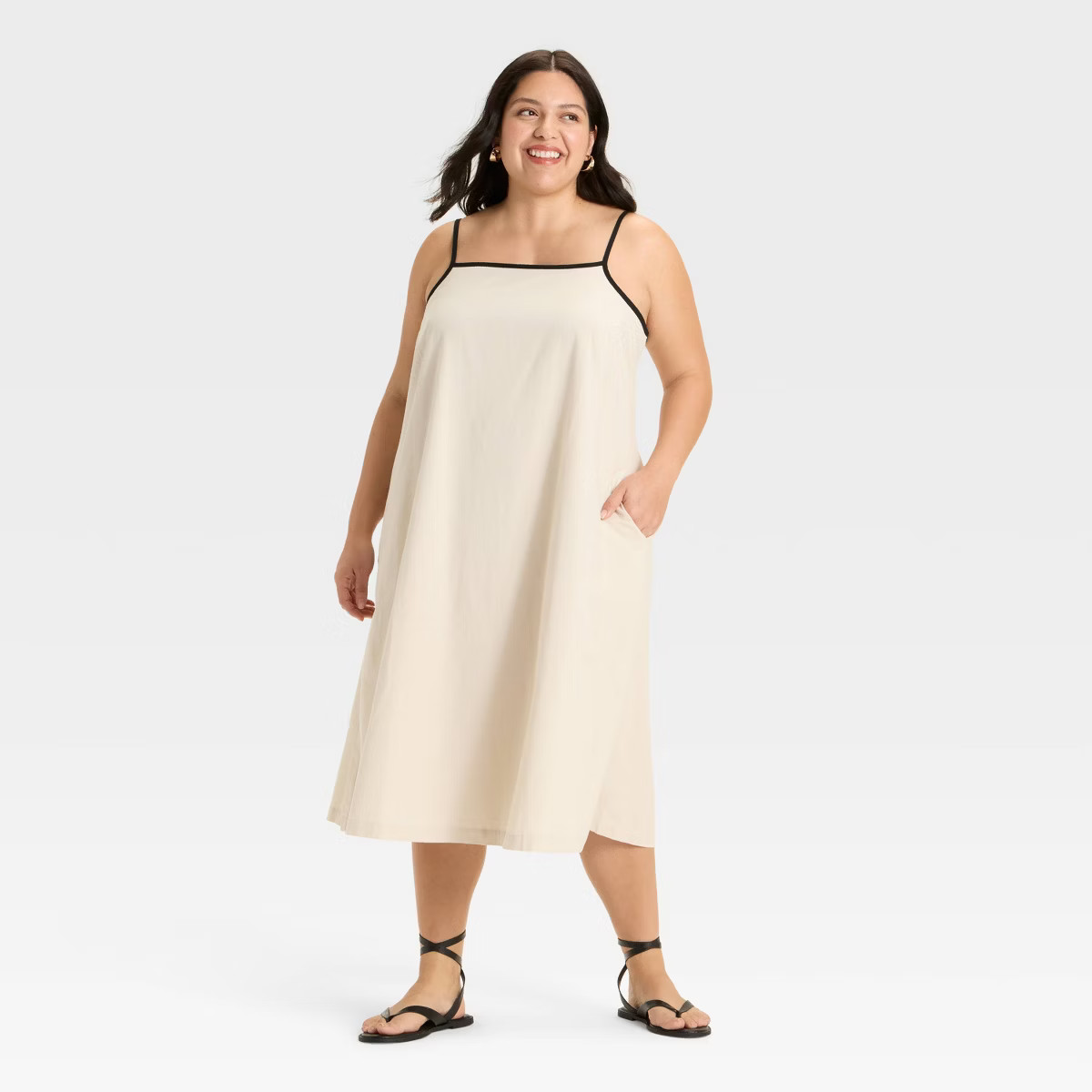 Women's Midi A-Line Dress - Ava & Viv™ | Target