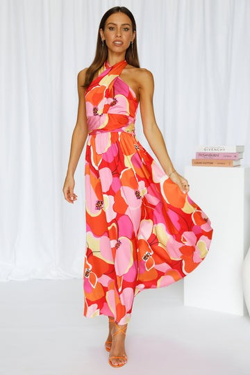 Amethyst Tales Midi Dress Multi | Hello Molly (AU)