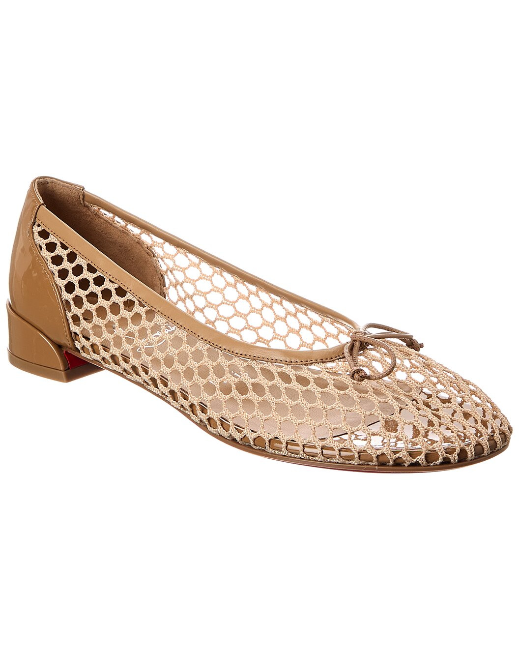 Sweetie Jane Mesh & Patent Ballerina Flat | Rue La La