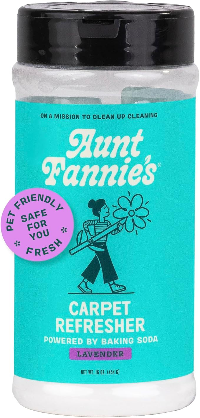 Aunt Fannie's Carpet Refresher & Deodorizer Powder, Multi-Purpose Carpet, Rug, and Upholstery Odo... | Amazon (US)