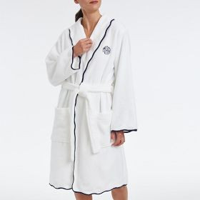 Hydrocotton Scalloped Bath Robe | Mark and Graham