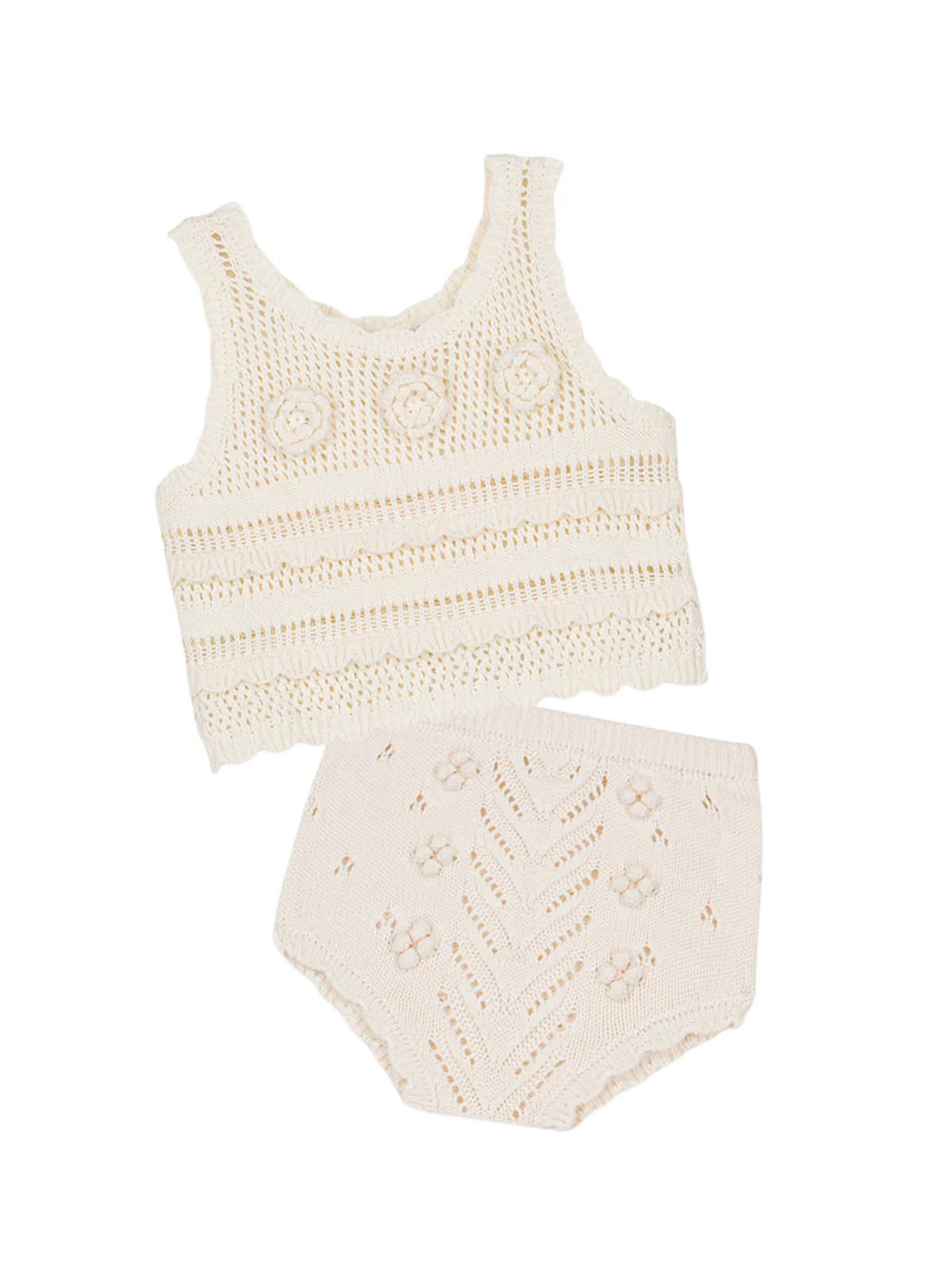 Raya Crochet Knit Baby Set | Danrie