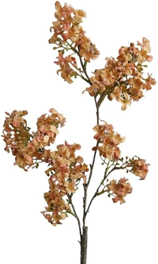 Retro Lilac Artificial Flower Fake Flower Living Room Layout Table Decoration Flower Arrangement Landscaping Decoration (Color : Q) | Amazon (US)