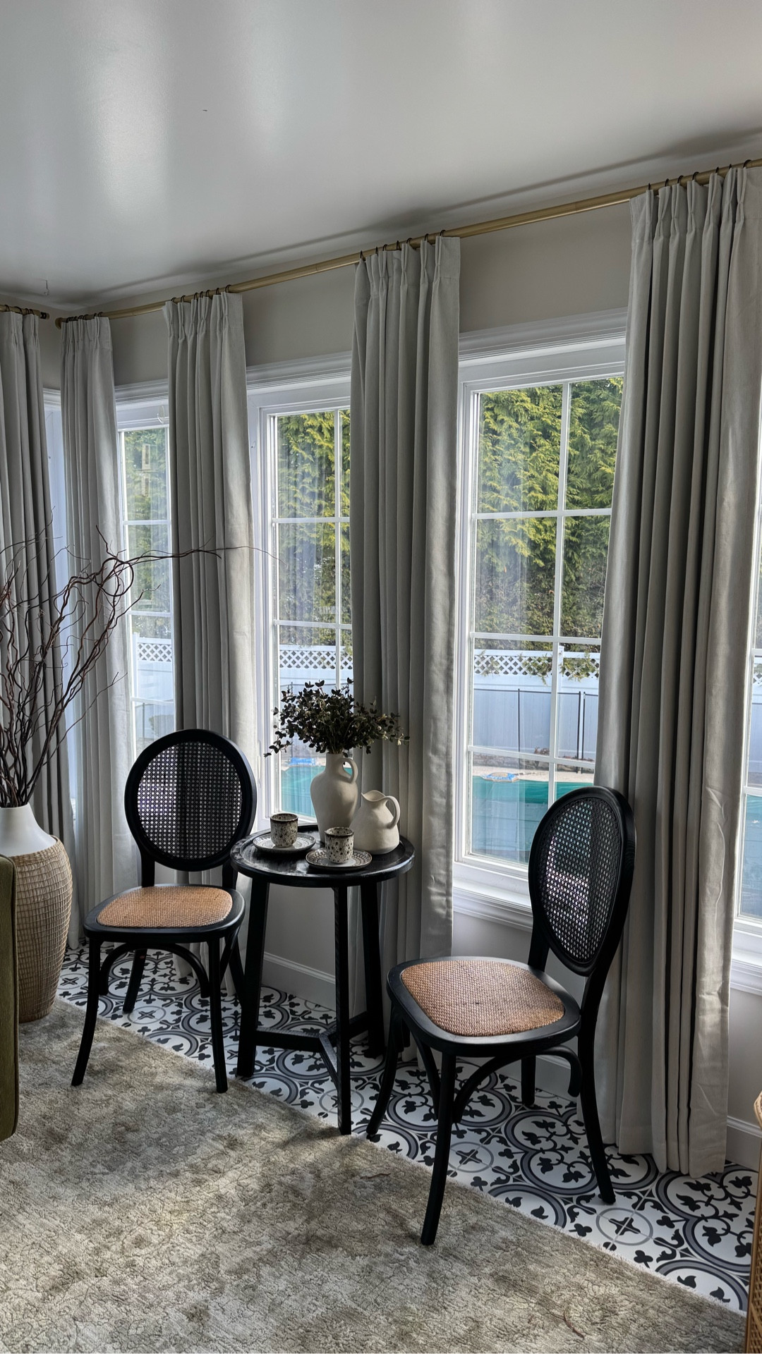 Affordable but make it look custom.

These Amazon curtains completely changed the room and no one believes they weren’t custom. The secret is hanging them high and wide so they give that full, tailored look without the designer price tag.

Proof you don’t need a huge budget to make a space feel elevated.

Follow for more home finds that look high end but aren’t.
Comment CURTAINS and I’ll send you the link.

#LTKOver40 #LTKHome #LTKspring