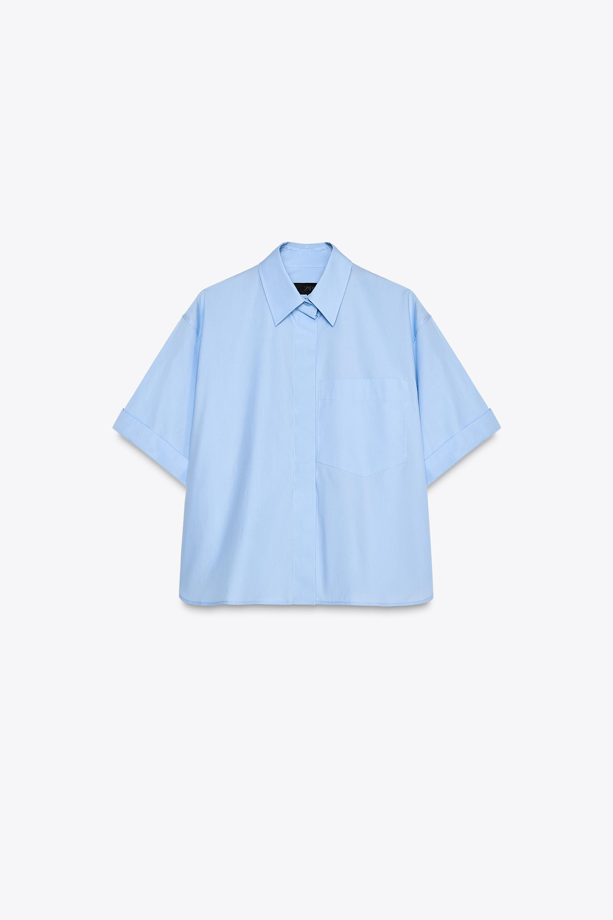 POPLIN POCKET SHIRT | Zara US