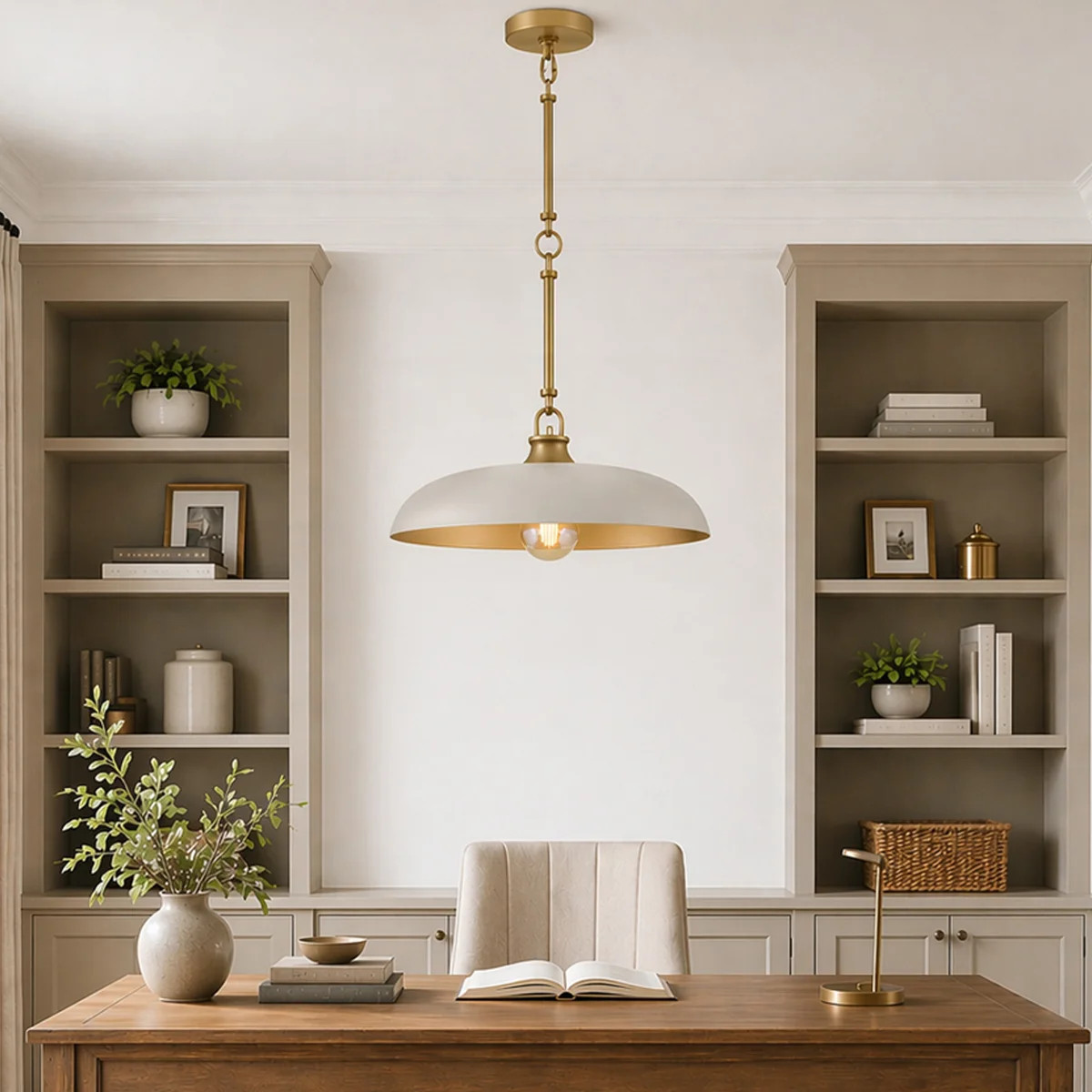 Hinkley Sadie 18" Large Saucer Shaped Pendant | Wayfair North America