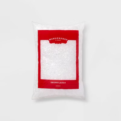 2qt Snowflakes Decorative Snow White - Wondershop™ | Target