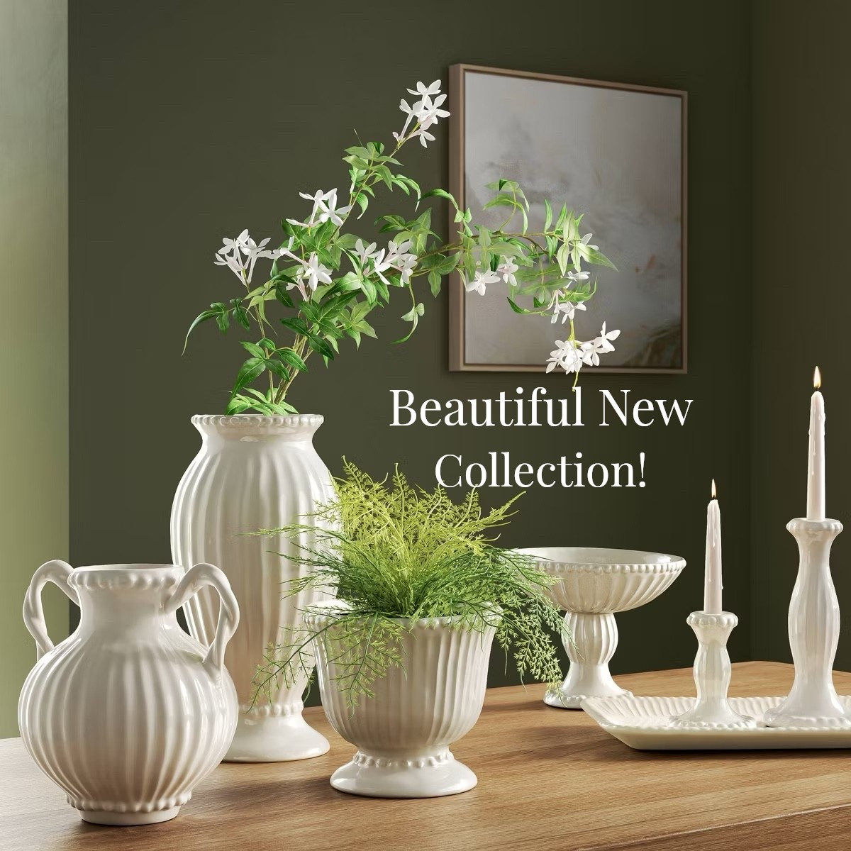 Beautiful new beaded collection at Target! White vases, bowls, candleholders, tray, greenery and pretty stems for new year home styling! 

#LTKHome #LTKFindsUnder50