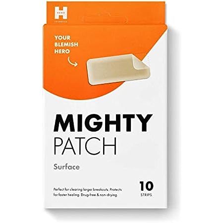 Mighty Patch Nose from Hero Cosmetics - XL Hydrocolloid Patches for Nose Pores, Pimples, Zits and Oi | Amazon (US)