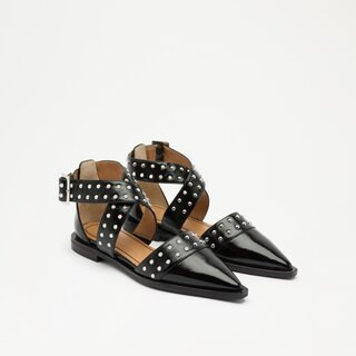 Pointed Buckle Strap Flat | Russell & Bromley