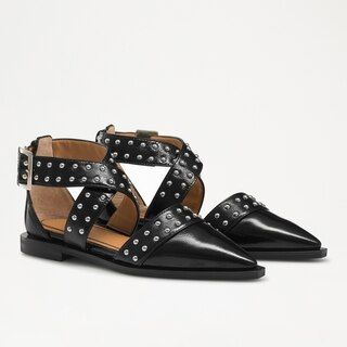 Pointed Buckle Strap Flat | Russell & Bromley