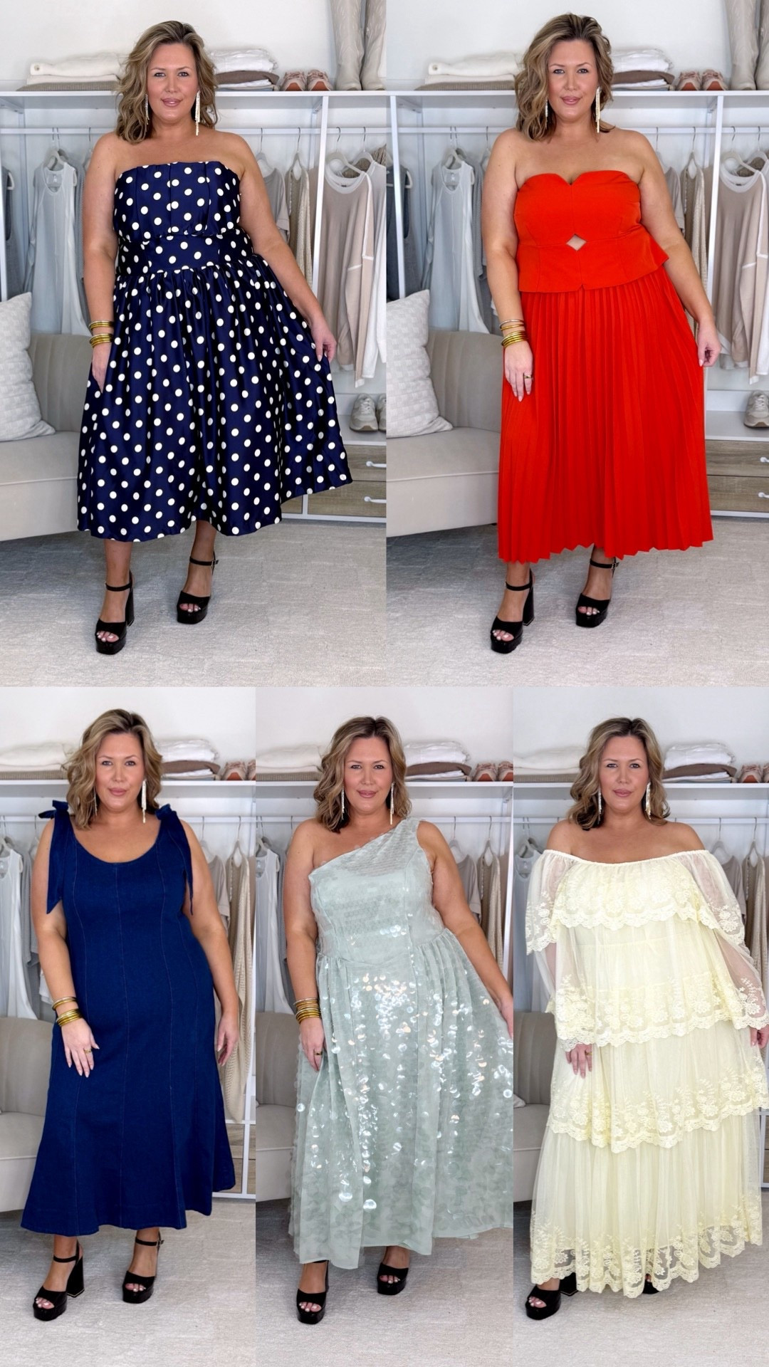 Wearing an 18 in all of the dresses! 

Plus size fashion, occasion dresses, ootd, trendy fashion, midsize fashion, wedding guest dress, event dress, formal dresses

#LTKPlusSize #LTKWedding #LTKMidsize