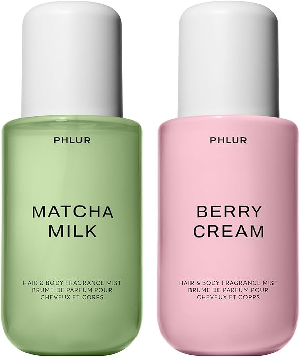 PHLUR Berry Matcha Latte Body Mists, 8oz Each - Hair and Body Perfume for Women | Amazon (US)
