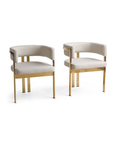 Set Of 2 Modern Dining Chairs | TJ Maxx