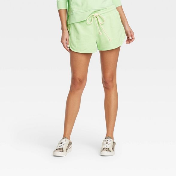 Women's Mid-Rise French Terry Pull-On Shorts - Universal Thread™ | Target