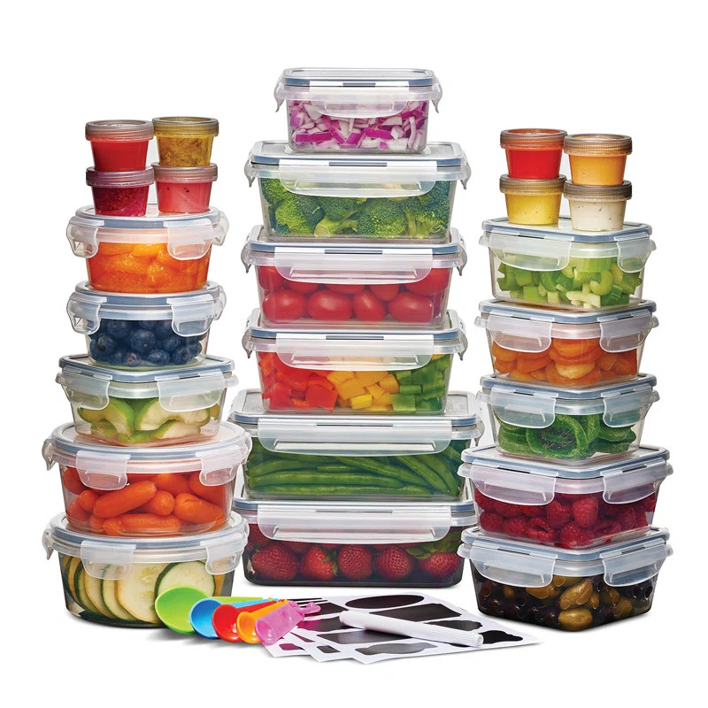 Abitante Food Storage Container - Set of 24 | Wayfair North America