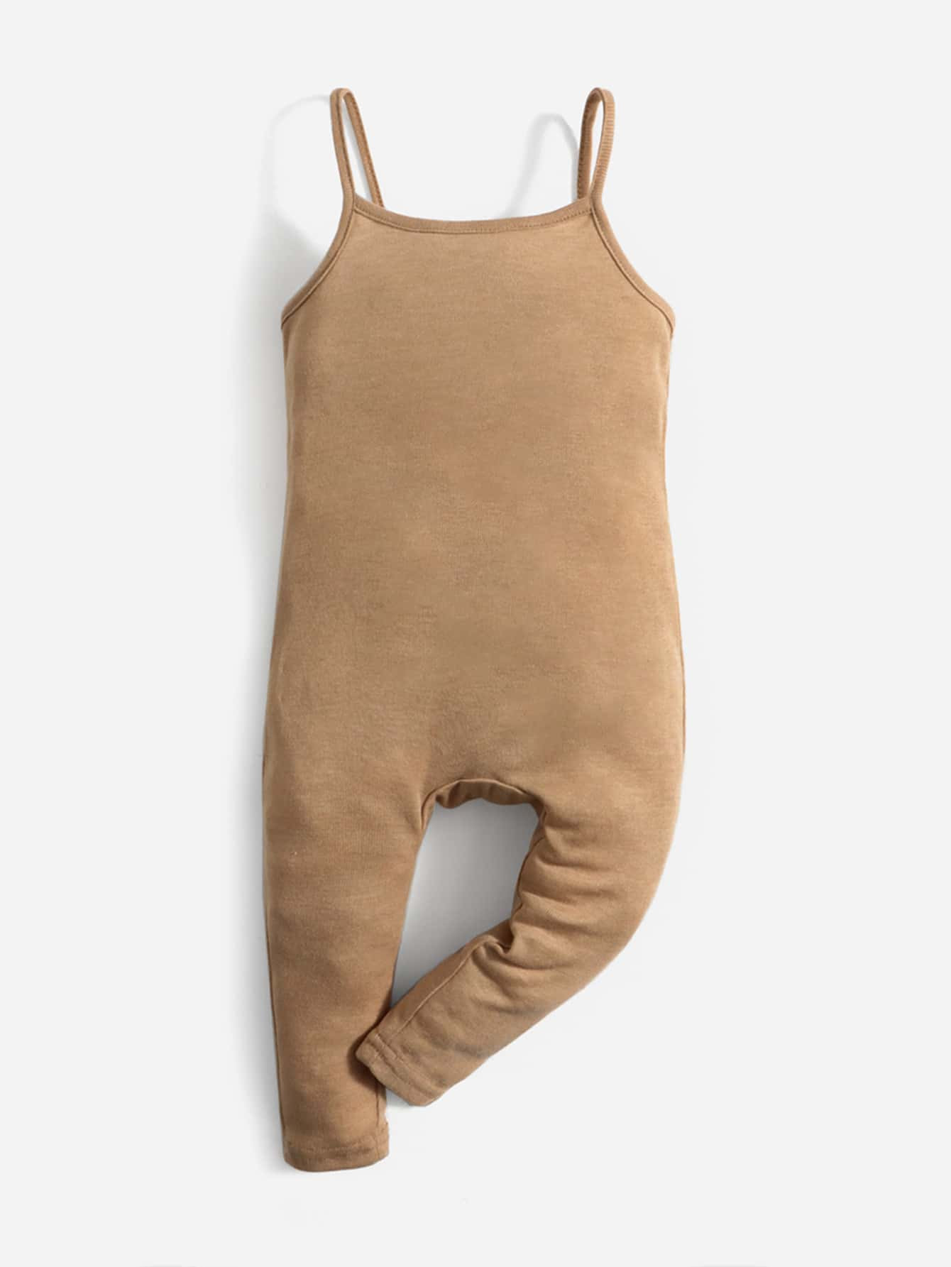 SHEIN Baby Solid Cami Jumpsuit | SHEIN