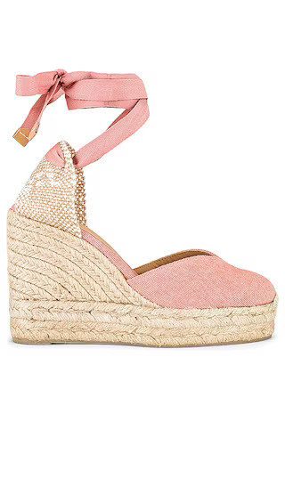 Chiara Wedge in Rosa | Revolve Clothing (Global)