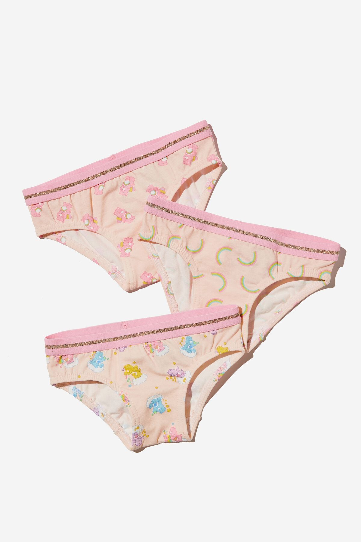 Girls 3 Pack Underwear Care Bears | Cotton On (ANZ)