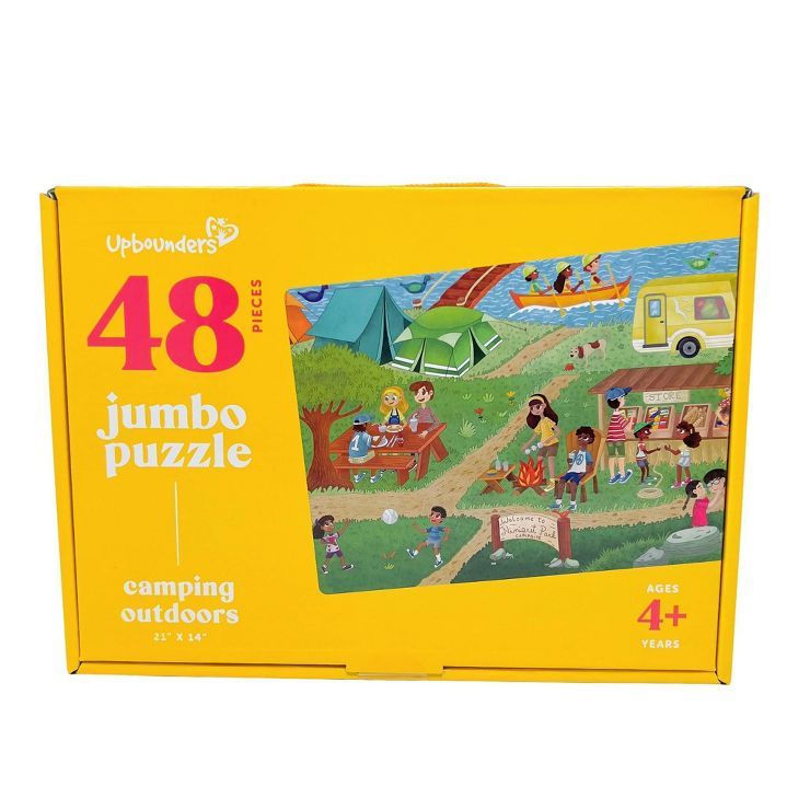 Upbounders Camping Outdoors Kids' Jumbo Puzzle - 48pc | Target